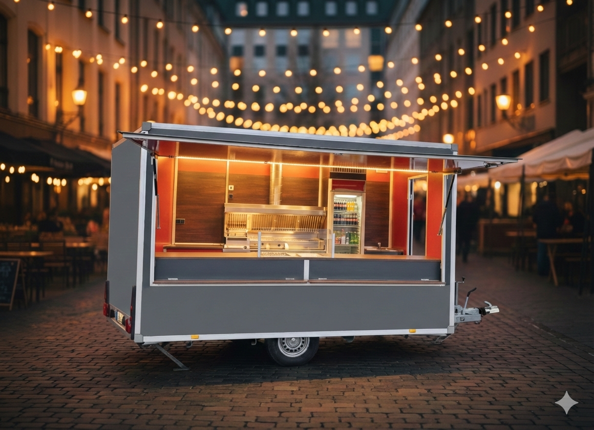 Foodtruck in Aktion